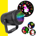 Proyector Figuras Navidenas Luces Color