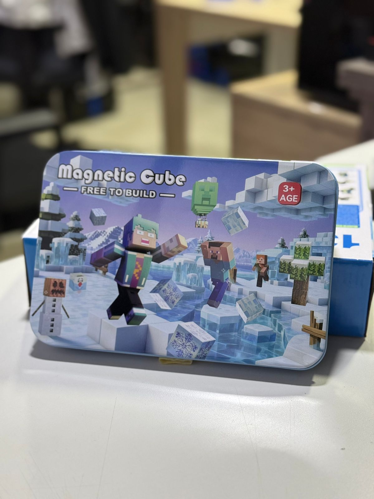Minecraft Mundo Magnetico 60 Pzs