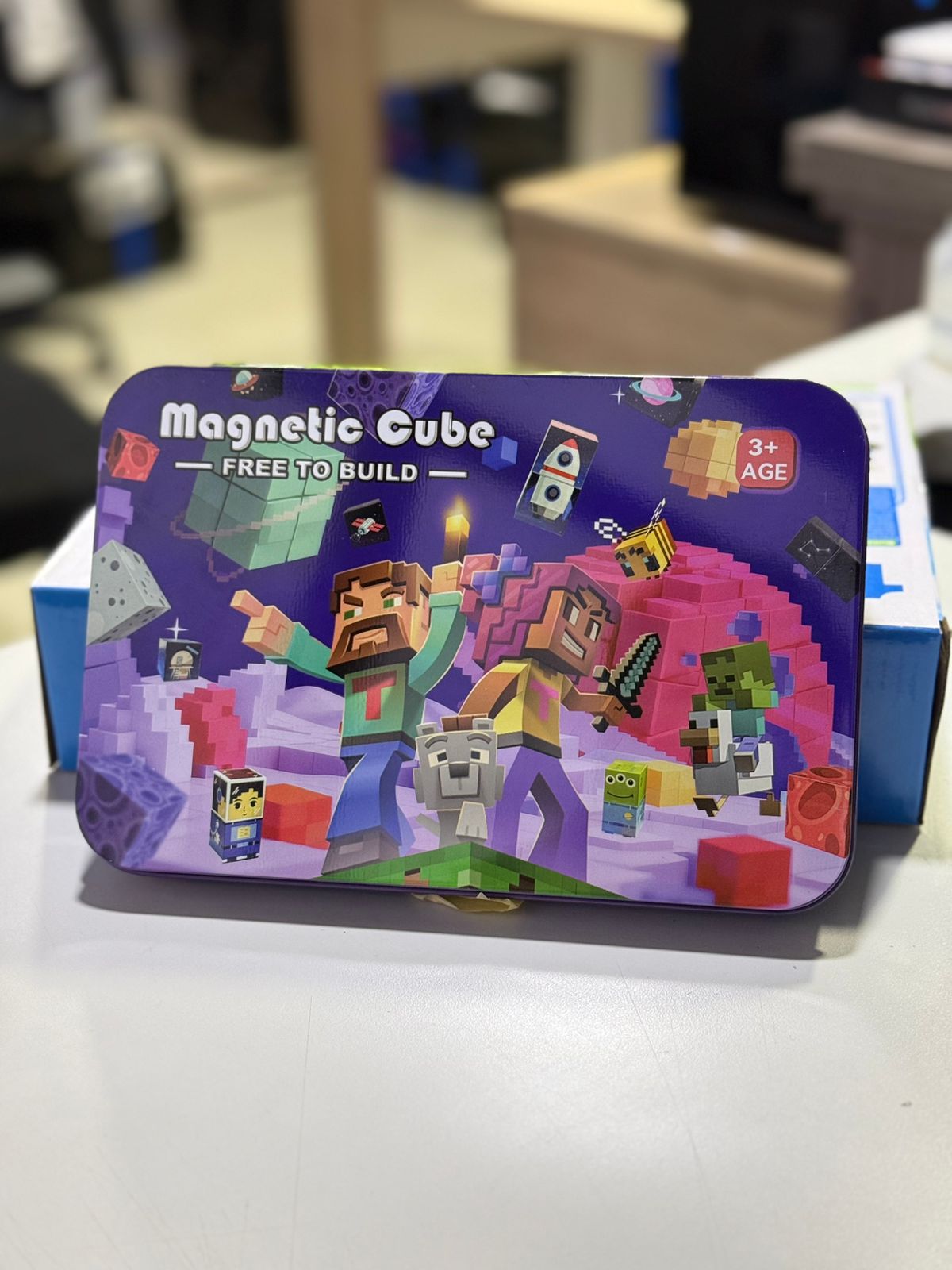 Minecraft Mundo Magnetico 60 Pzs