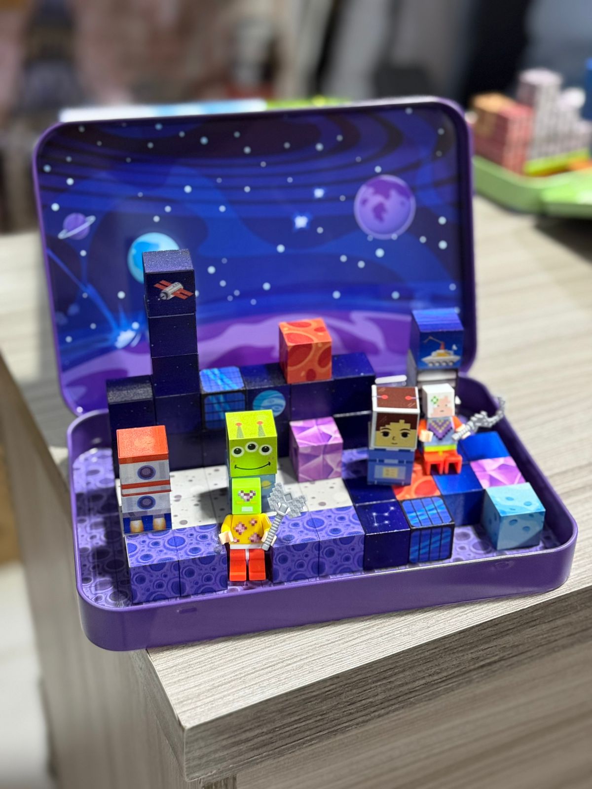Minecraft Mundo Magnetico 60 Pzs
