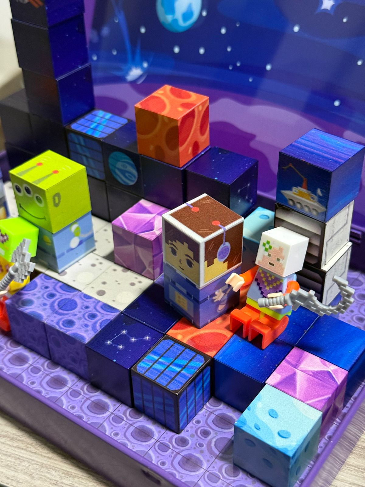 Minecraft Mundo Magnetico 60 Pzs