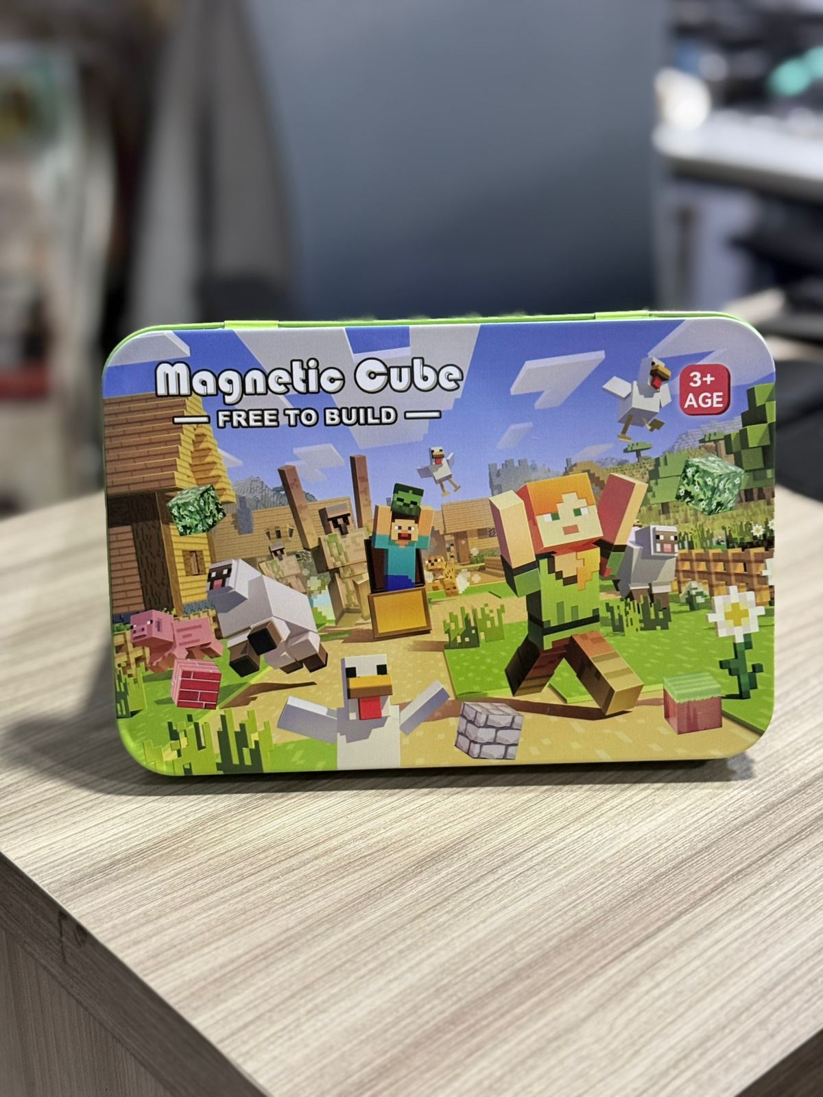 Minecraft Mundo Magnetico 60 Pzs