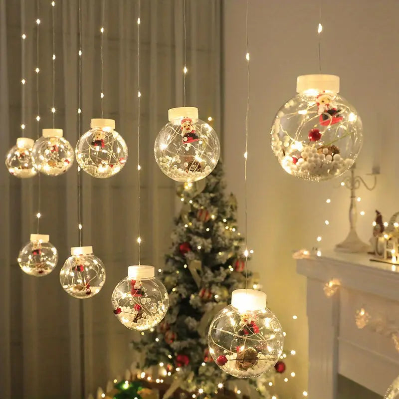 Cortina De Luces Navidenas Multi Estilo