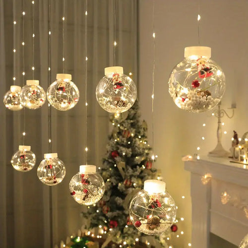 Cortina De Luces Navidenas Multi Estilo