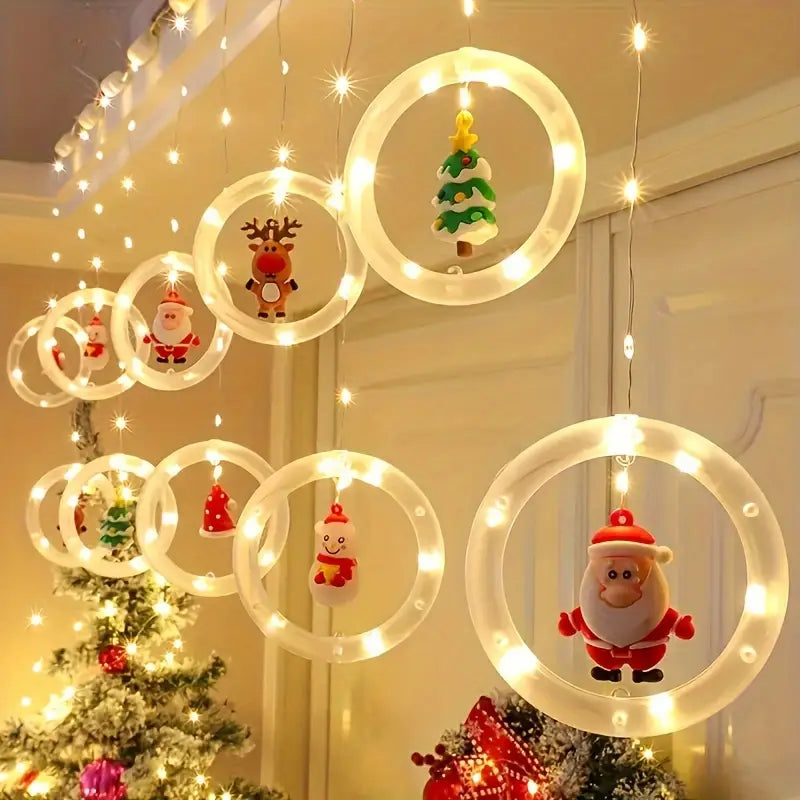 Cortina De Luces Navidenas Multi Estilo